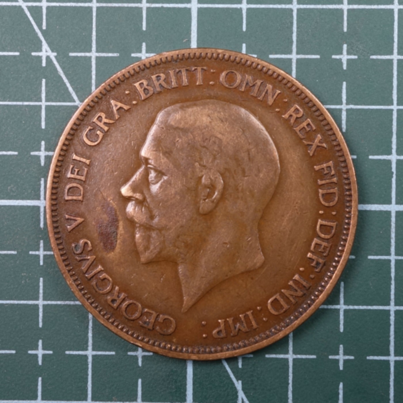 天业钱币散币、银币拍卖第22次专场 全场0元起拍0佣金，欢迎围观参拍 英国1936年1便士铜币