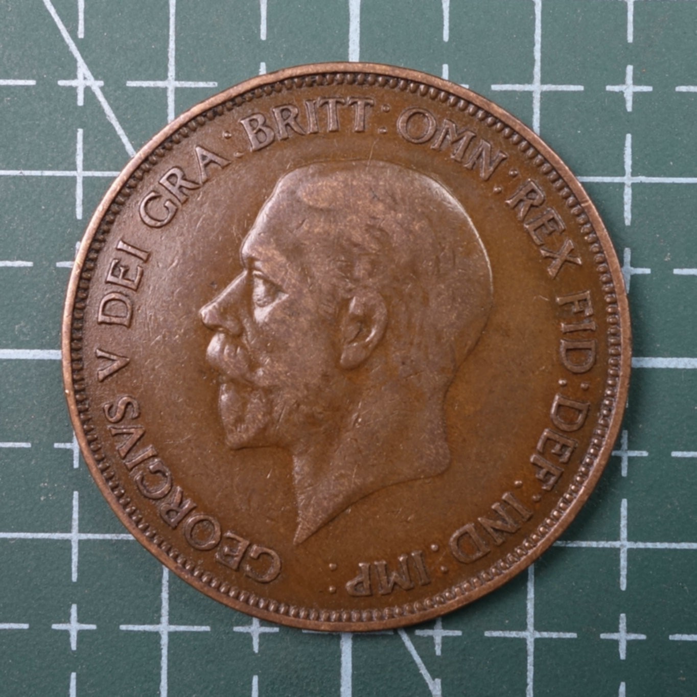 天业钱币散币、银币拍卖第22次专场 全场0元起拍0佣金，欢迎围观参拍 英国1936年1便士铜币