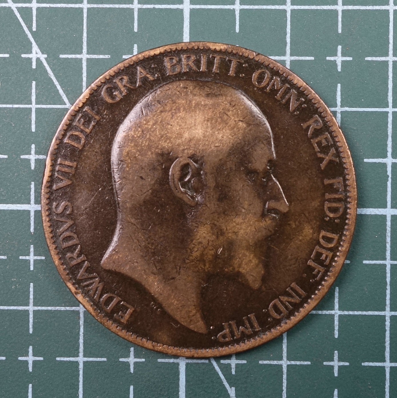 天业钱币散币、银币拍卖第22次专场 全场0元起拍0佣金，欢迎围观参拍 英国1902年1便士铜币