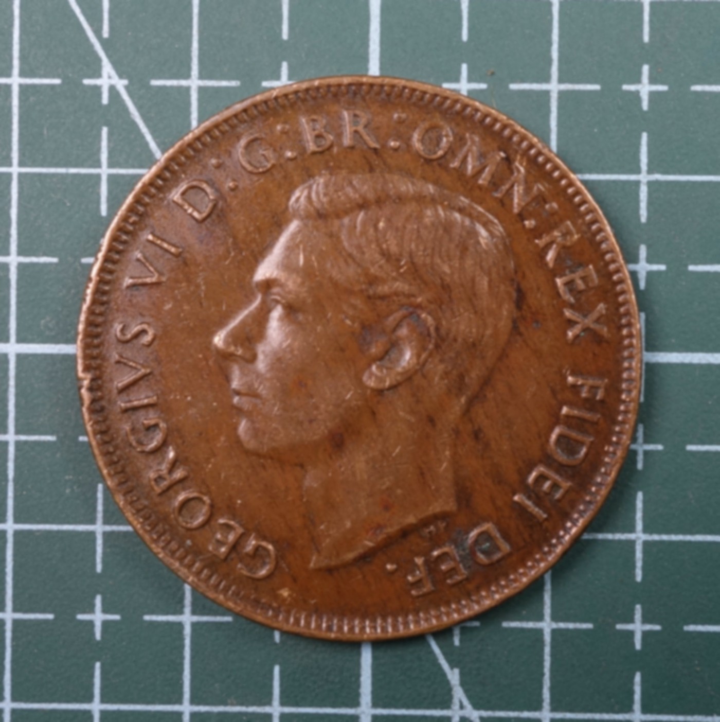 天业钱币散币、银币拍卖第22次专场 全场0元起拍0佣金，欢迎围观参拍 澳大利亚1951年1便士铜币