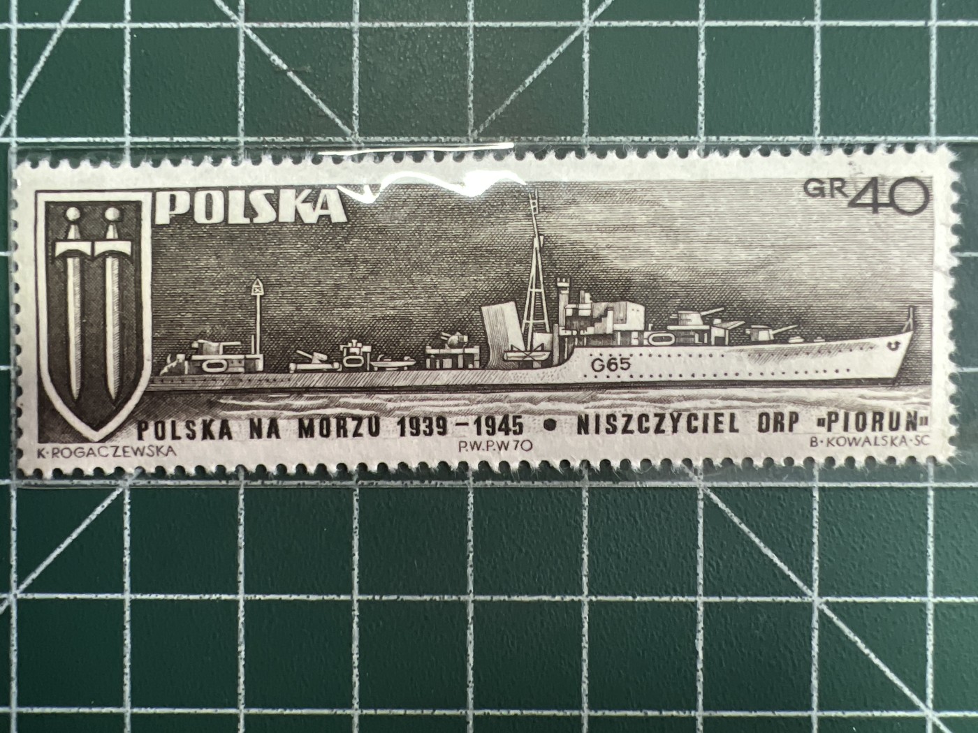 第484期 邮票、明信片专场 （无押金，捡漏，全场50包邮，偏远地区除外，接收代拍业务） 波兰邮票--波兰二战军舰
