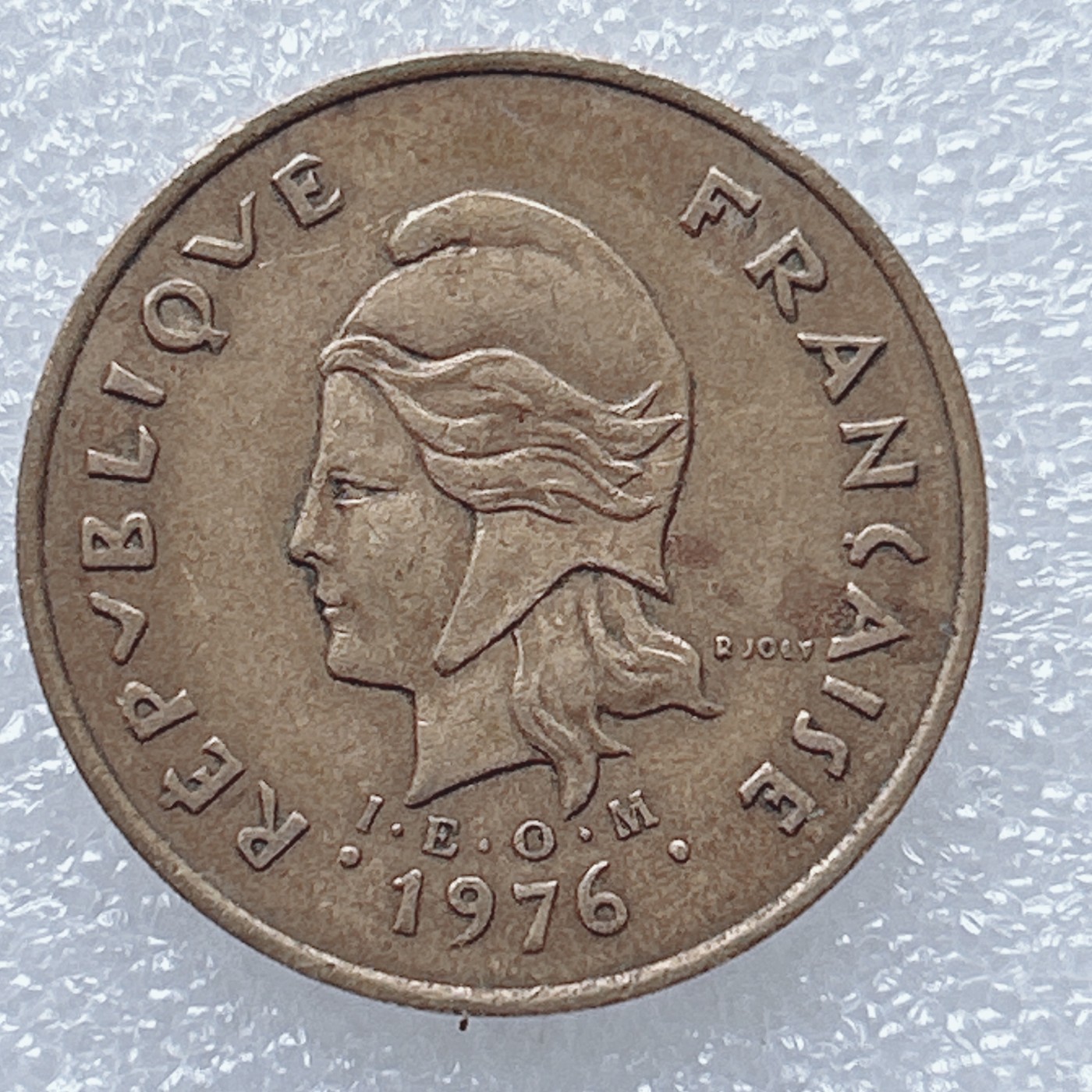 全场一元起拍 世界钱币散币、银币专场 第46期 法属新喀里多尼亚1976年100法郎