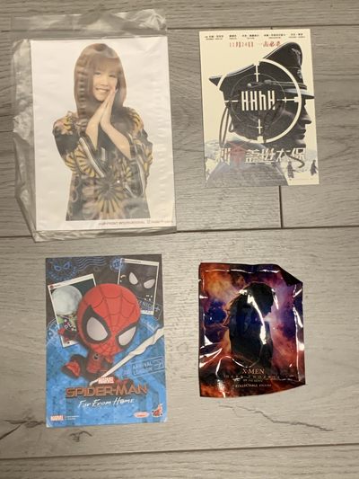 零元拍：《刺杀盖世太保》女主 裴淳华 亲笔签名明信片，拍中还送日本原版女星照片，HT 明信片，漫威X战警原版小盲袋 - 零元拍：《刺杀盖世太保》女主 裴淳华 亲笔签名明信片，拍中还送日本原版女星照片，HT 明信片，漫威X战警原版小盲袋