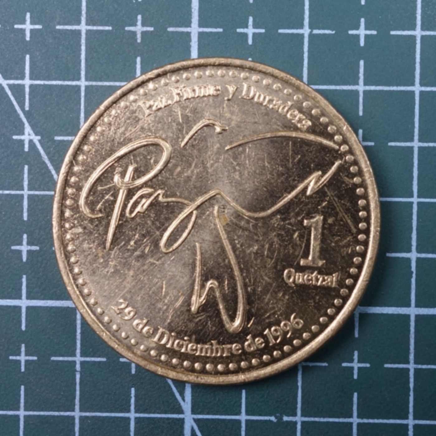 天业钱币散币、银币拍卖第22次专场 全场0元起拍0佣金，欢迎围观参拍 危地马拉1999年1Q