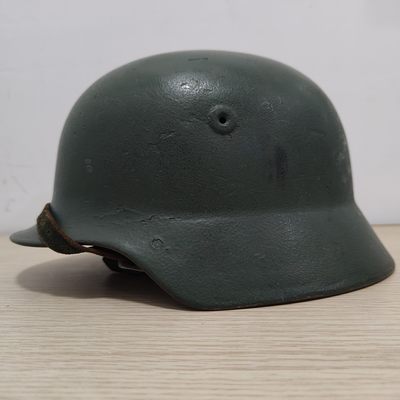 全场0元起拍 第117期 咸鱼国勋章拍卖专场 12月17日（周日）下午6：00开始 - 稀少ww2外形m53钢盔 西德BGS边防警察57CM