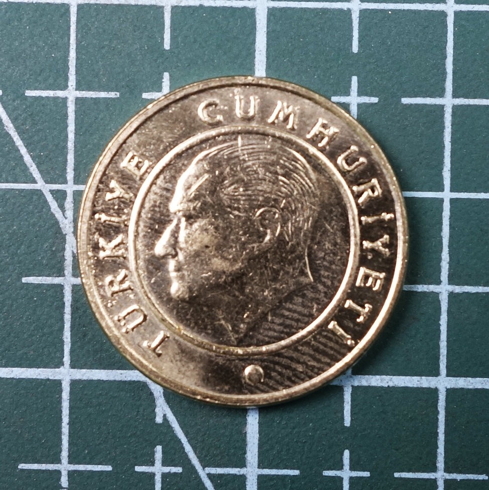 天业钱币散币、银币拍卖第22次专场 全场0元起拍0佣金，欢迎围观参拍 土耳其2009年5克鲁兹