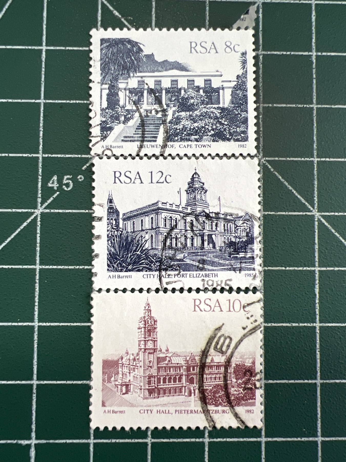 第484期 邮票、明信片专场 （无押金，捡漏，全场50包邮，偏远地区除外，接收代拍业务） 南非建筑邮票