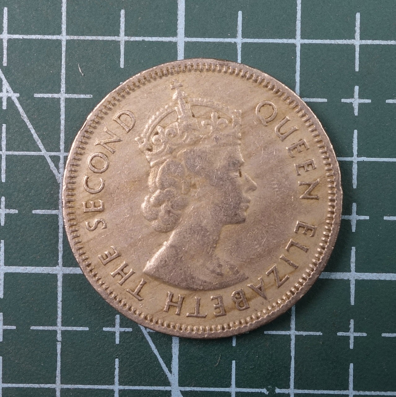 天业钱币散币、银币拍卖第22次专场 全场0元起拍0佣金，欢迎围观参拍 英属毛里求斯1975年半卢比