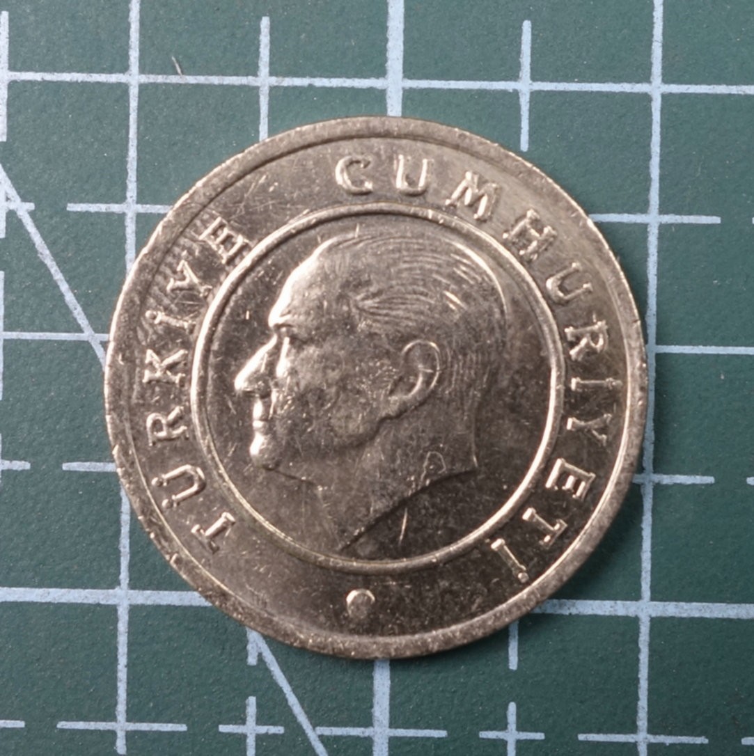 天业钱币散币、银币拍卖第22次专场 全场0元起拍0佣金，欢迎围观参拍 土耳其2009年25克鲁兹