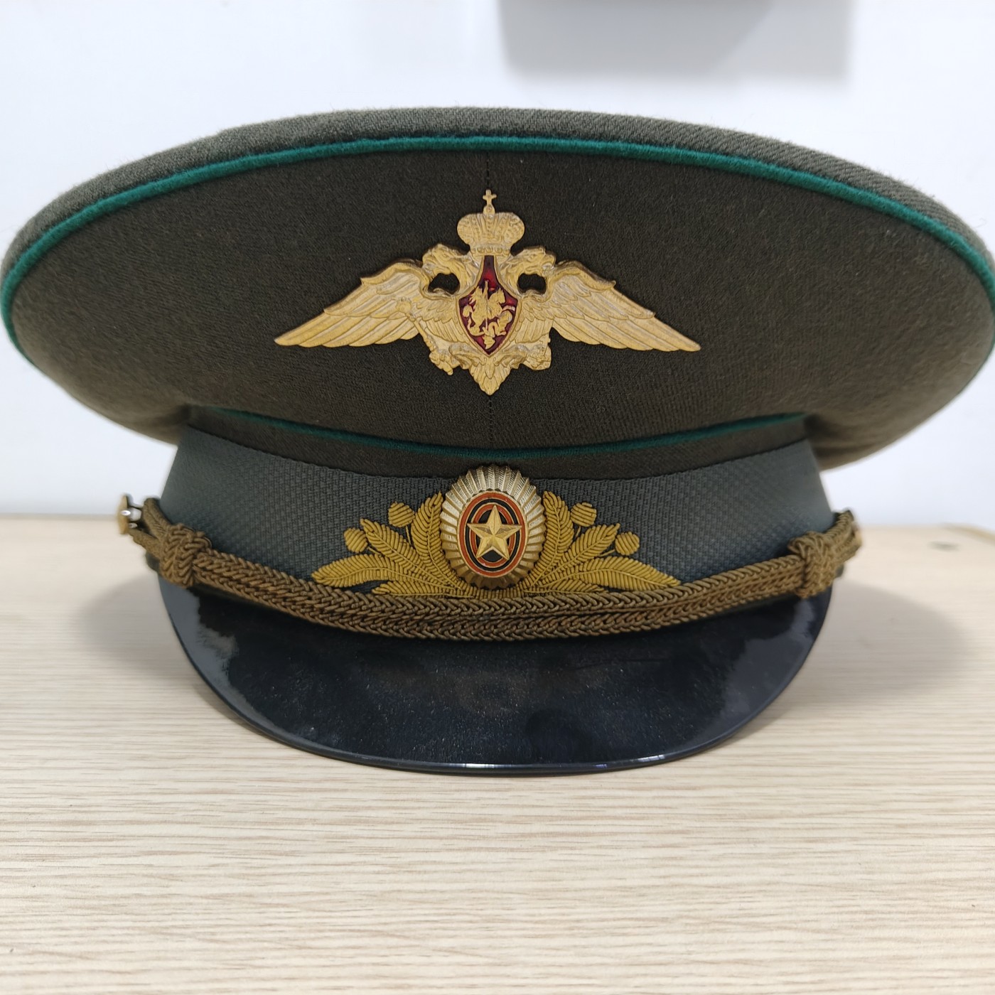 全场0元起拍 第117期 咸鱼国勋章拍卖专场 12月17日（周日）下午6：00开始 俄罗斯 稀少92过渡 刺绣将官大檐帽 60头围