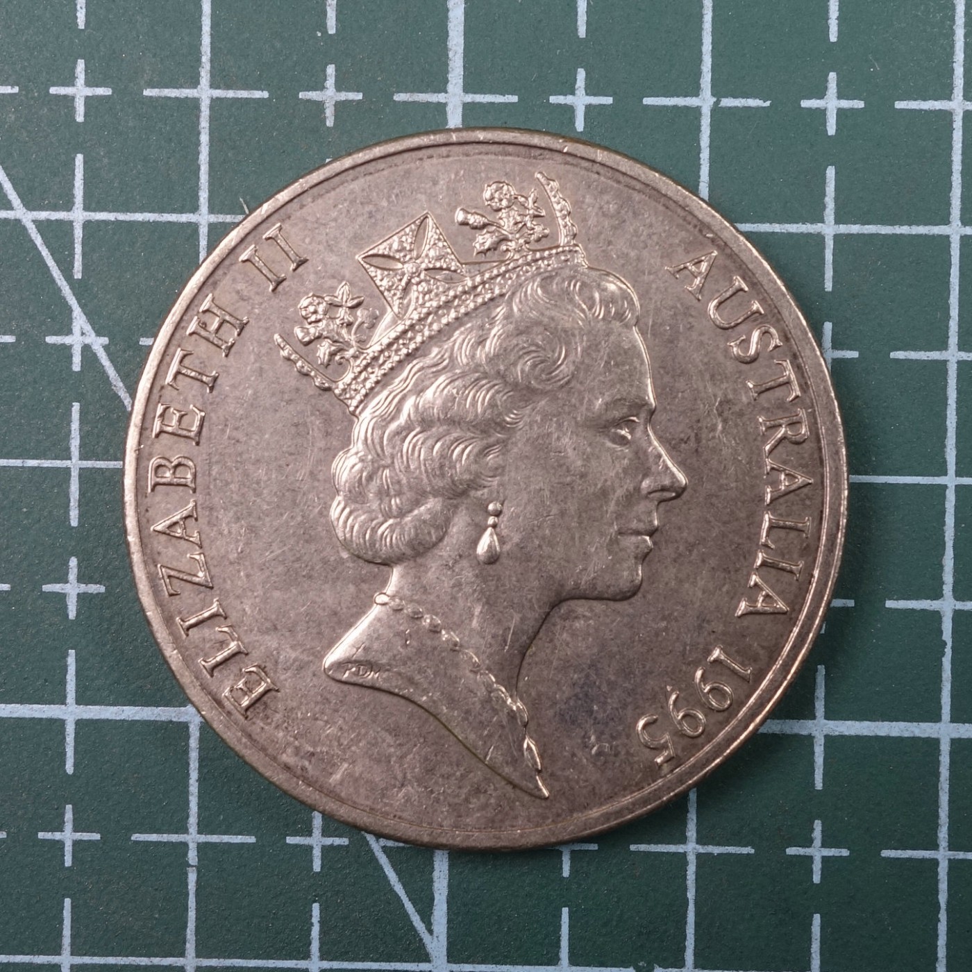 天业钱币散币、银币拍卖第22次专场 全场0元起拍0佣金，欢迎围观参拍 澳大利亚1995年联合国50周年20分纪念币