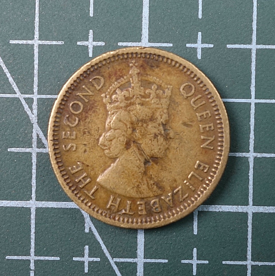 天业钱币散币、银币拍卖第22次专场 全场0元起拍0佣金，欢迎围观参拍 中国香港1963年5仙（带安全边）