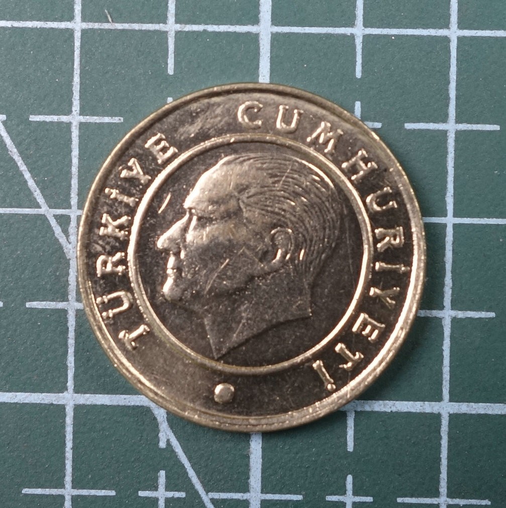 天业钱币散币、银币拍卖第22次专场 全场0元起拍0佣金，欢迎围观参拍 土耳其2009年10克鲁兹