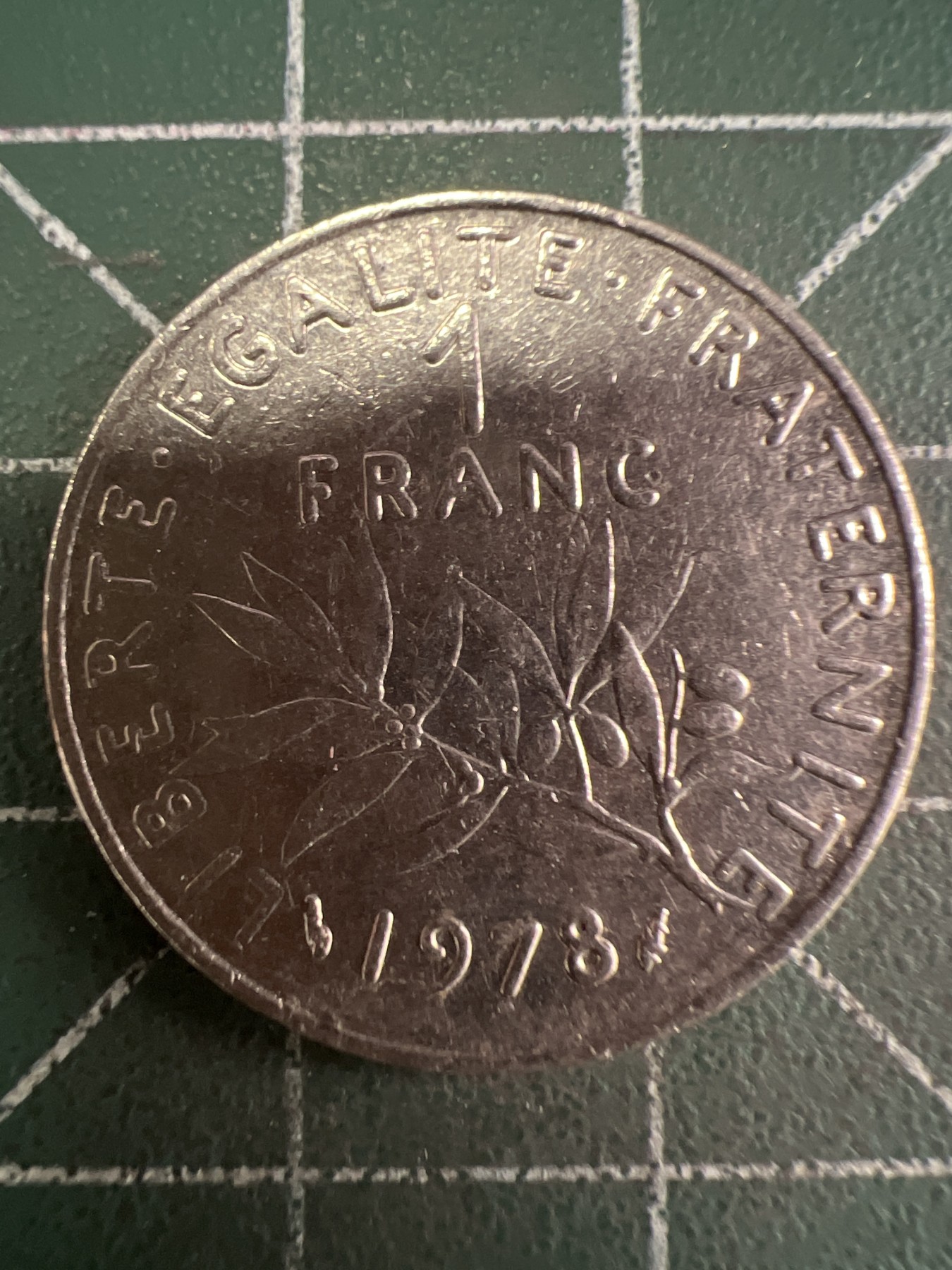 第487期 硬币专场 （无押金，捡漏，全场50包邮，偏远地区除外，接收代拍业务） 法国1法郎