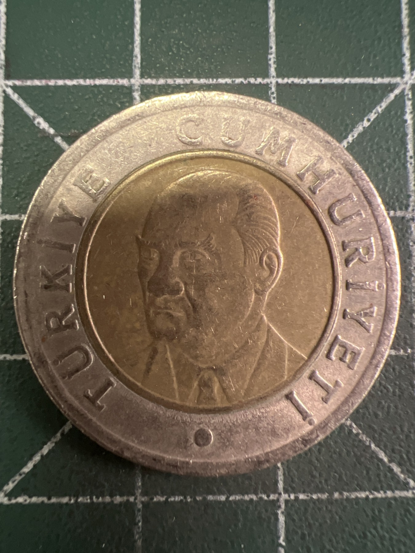 第487期 硬币专场 （无押金，捡漏，全场50包邮，偏远地区除外，接收代拍业务） 土耳其1里拉 双色币