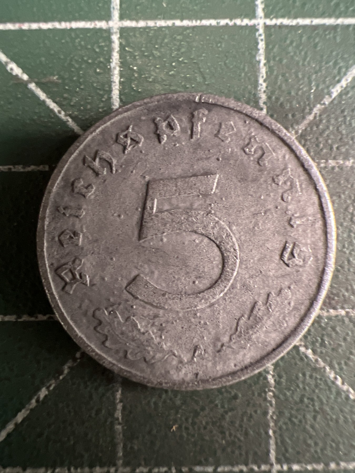 第487期 硬币专场 （无押金，捡漏，全场50包邮，偏远地区除外，接收代拍业务） 德国5芬尼 稀少