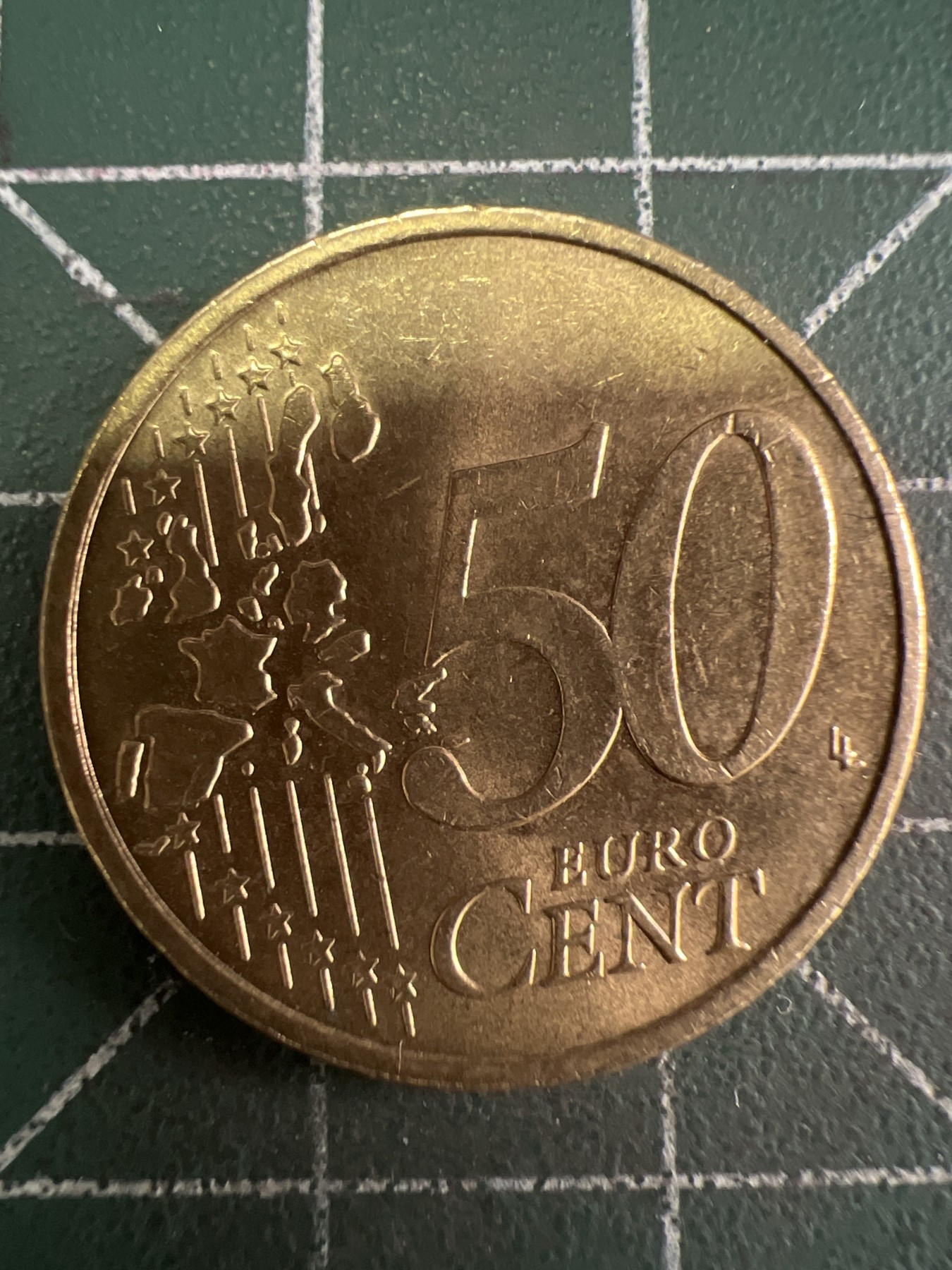 第487期 硬币专场 （无押金，捡漏，全场50包邮，偏远地区除外，接收代拍业务） 德国50欧分