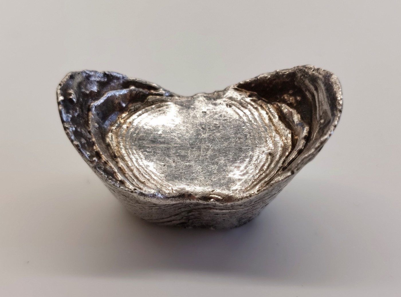 博洋堂世界钱币拍卖第056期（全场包邮） 清代山东一两型船锭，原光状态好，37.5g左右