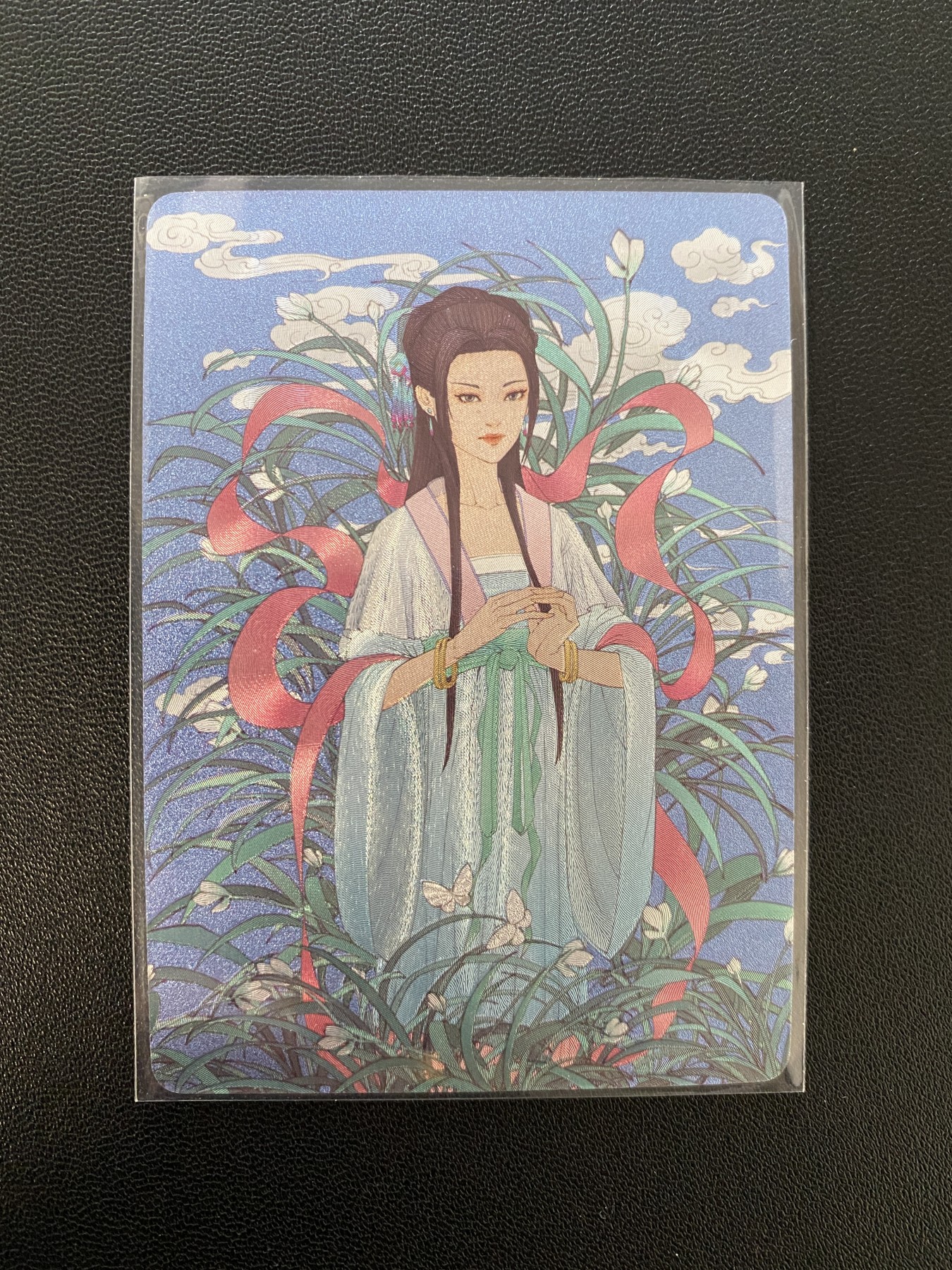 国卡专场 小花瓣艺术 中国传统文化——药香 古风 草本仙子 兰草 共1张 通行品相