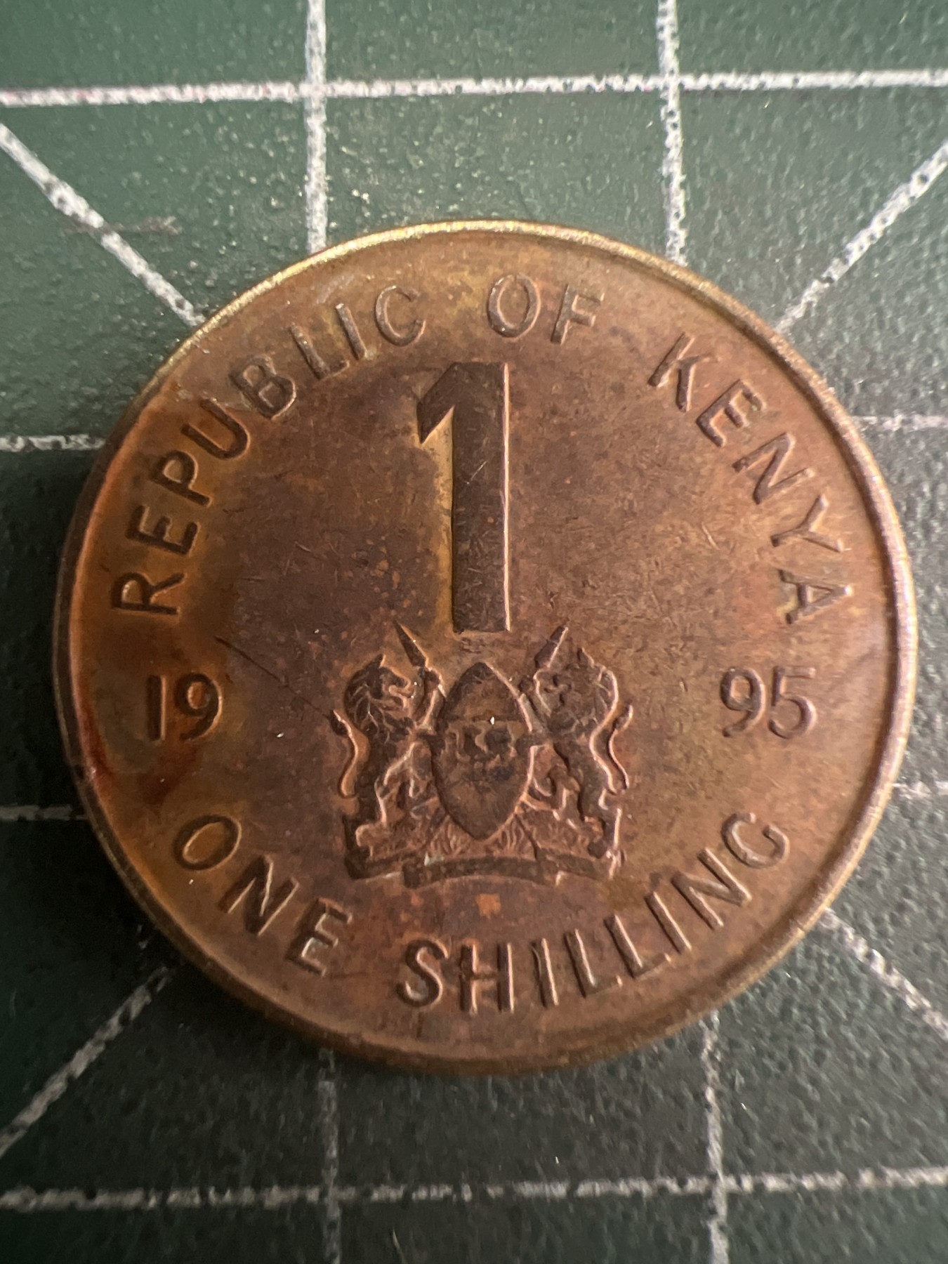 第487期 硬币专场 （无押金，捡漏，全场50包邮，偏远地区除外，接收代拍业务） 肯尼亚1先令