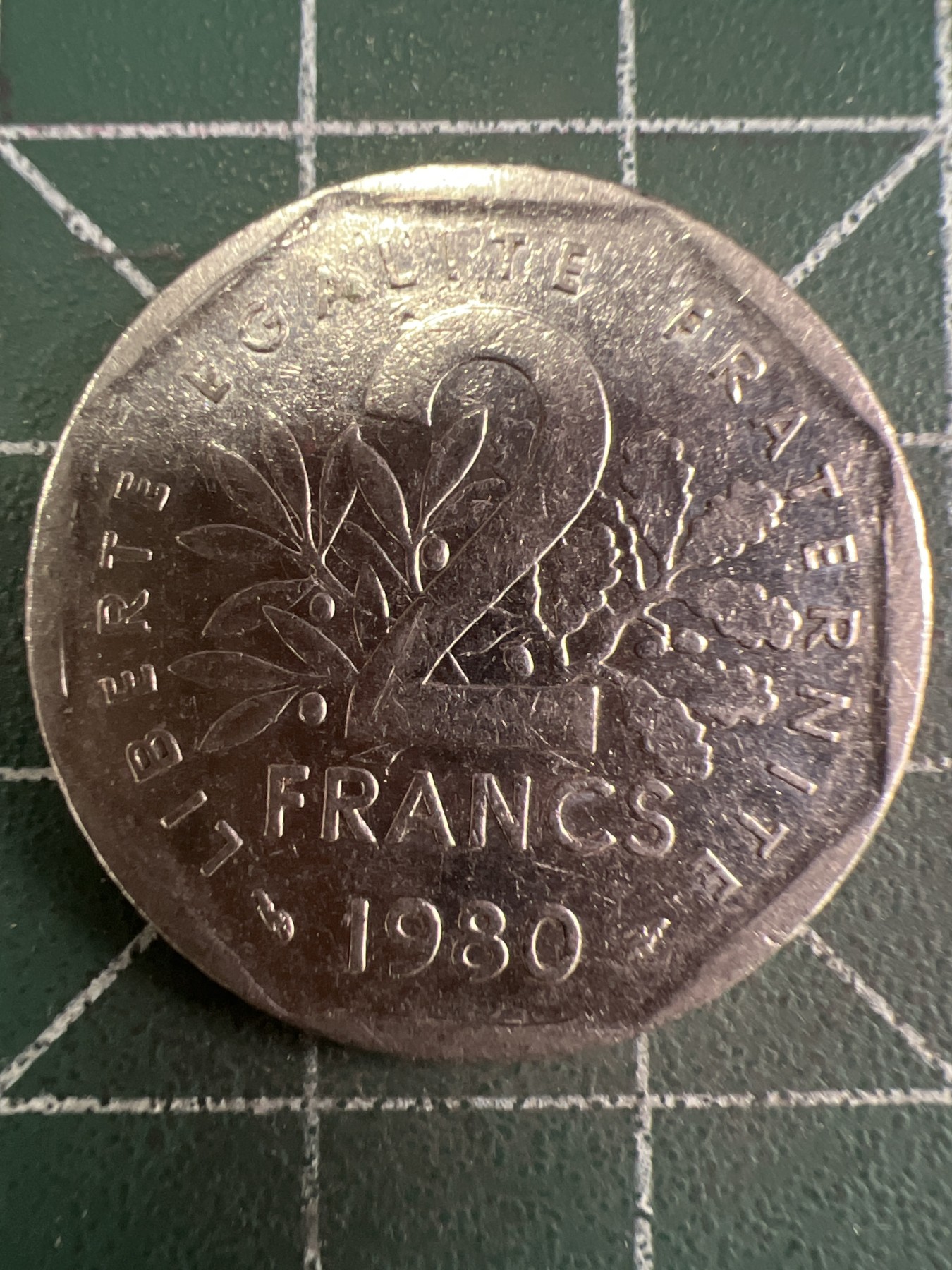 第487期 硬币专场 （无押金，捡漏，全场50包邮，偏远地区除外，接收代拍业务） 法国2法郎