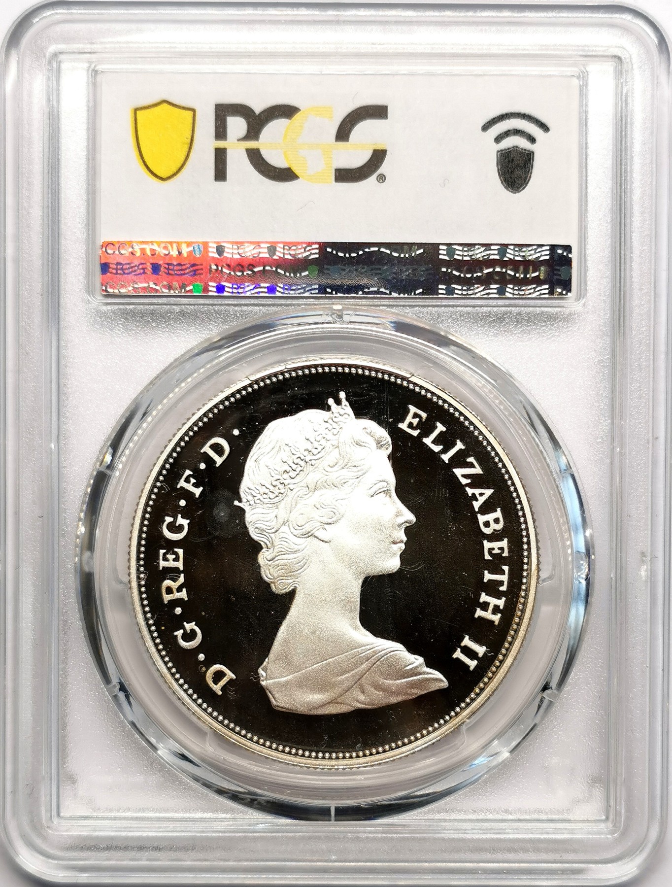 凡希社世界钱币微拍第二百五十七期（感恩专场） 1987英国查尔斯戴安娜大婚纪念大银精铸PCGS-PF68DCAM附原盒