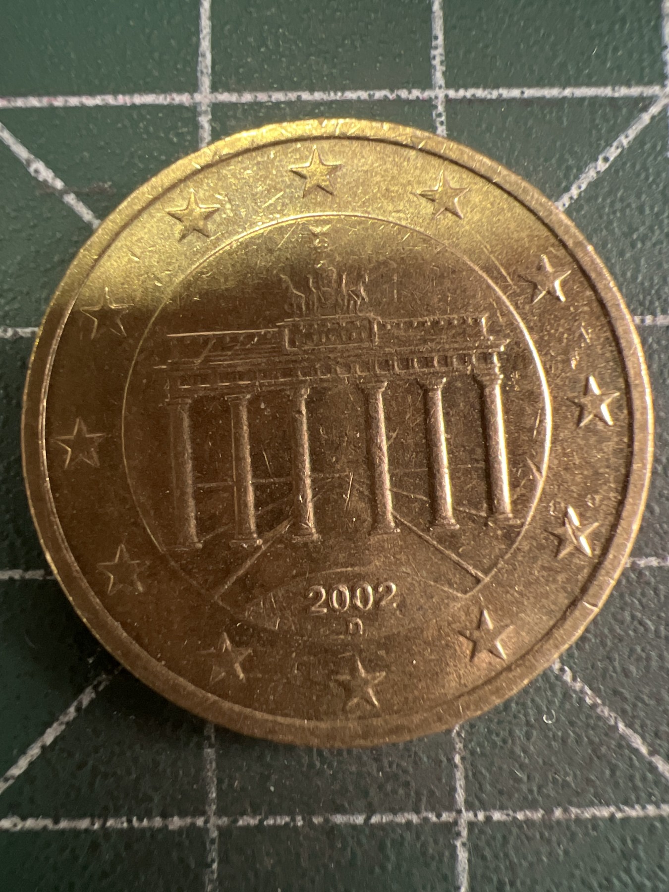 第487期 硬币专场 （无押金，捡漏，全场50包邮，偏远地区除外，接收代拍业务） 德国50欧分