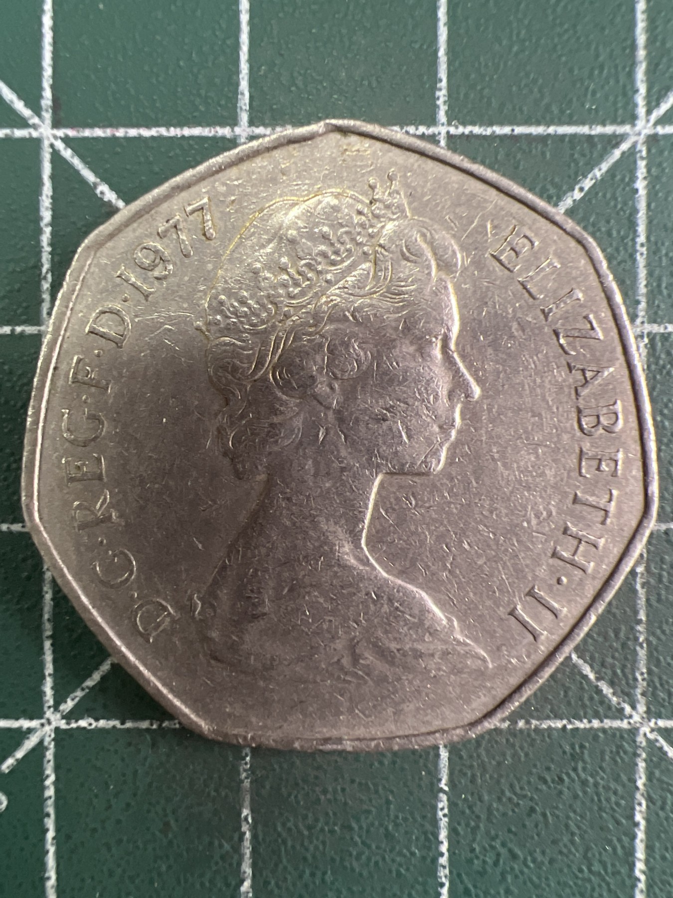 第487期 硬币专场 （无押金，捡漏，全场50包邮，偏远地区除外，接收代拍业务） 英国50便士