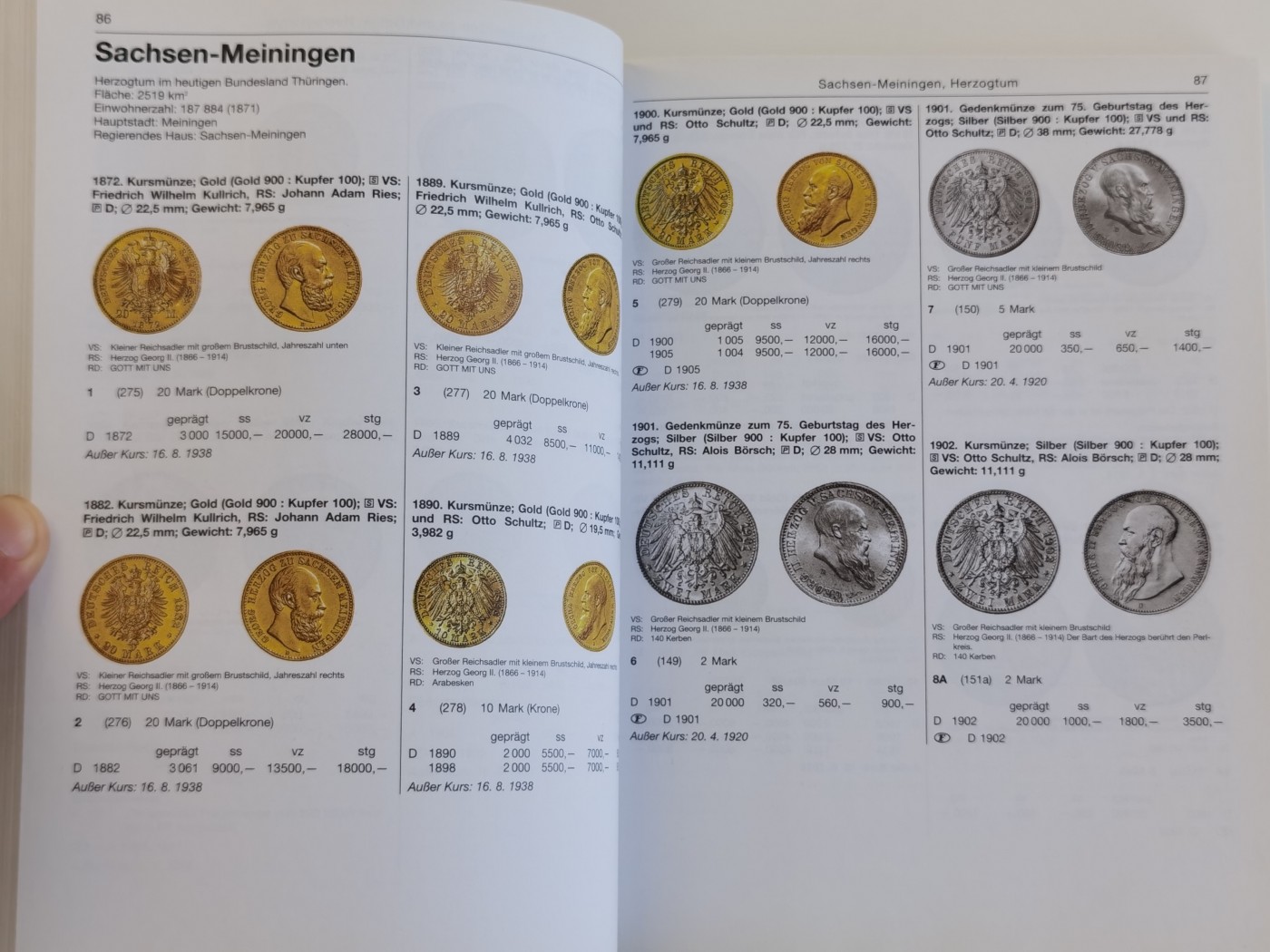 博洋堂世界钱币拍卖第056期（全场包邮） MICHEL 2011年德国钱币目录1871年-2011年，德系钱币收藏工具书