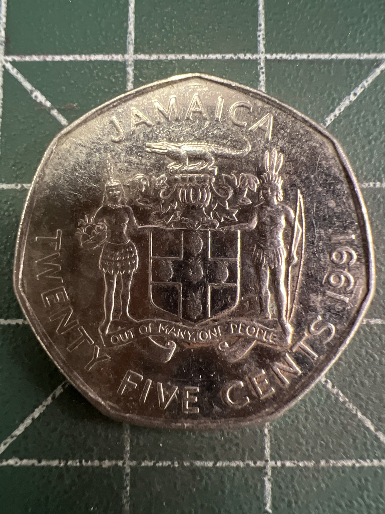 第487期 硬币专场 （无押金，捡漏，全场50包邮，偏远地区除外，接收代拍业务） 牙买加5分