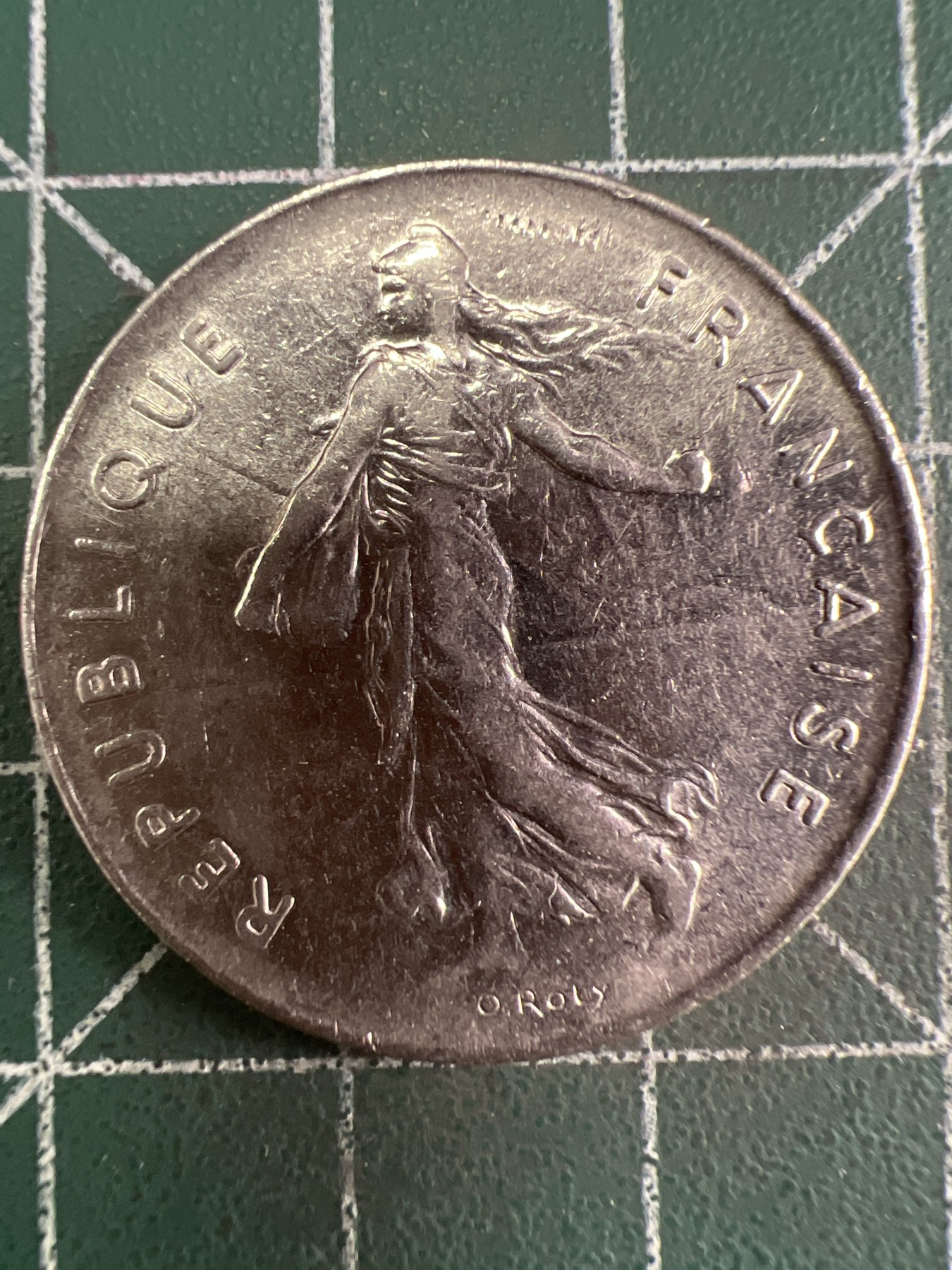 第487期 硬币专场 （无押金，捡漏，全场50包邮，偏远地区除外，接收代拍业务） 法国5法郎