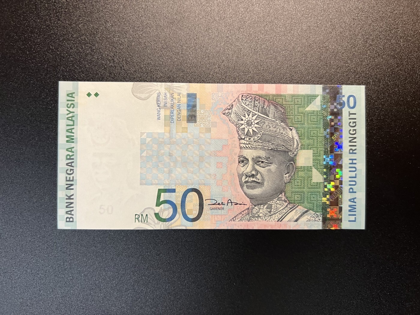 🌗乐淘淘世界纸币拍卖 第34期🌓 【RS2128733】马来西亚50元 全新UNC