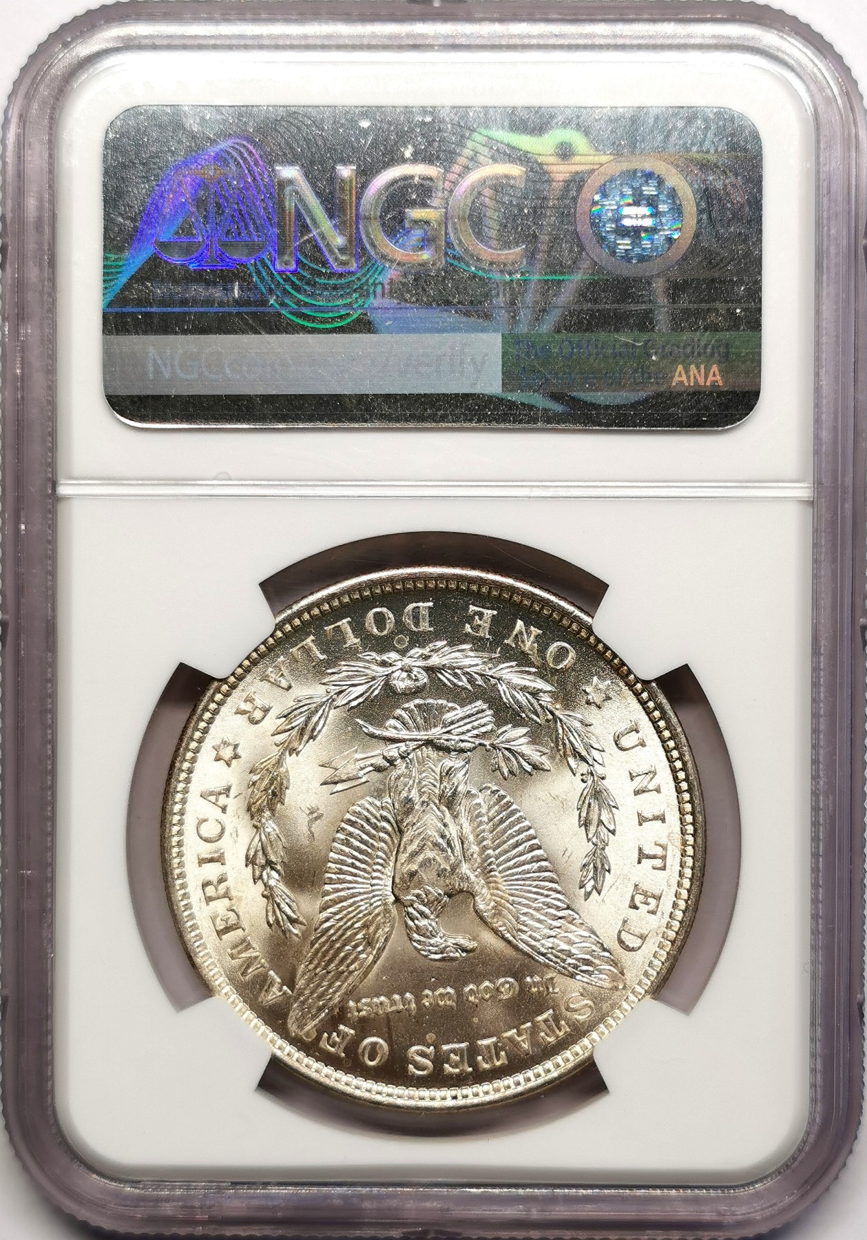 凡希社世界钱币微拍第二百五十七期（感恩专场） 1921美国摩根壹元NGC-MS63②