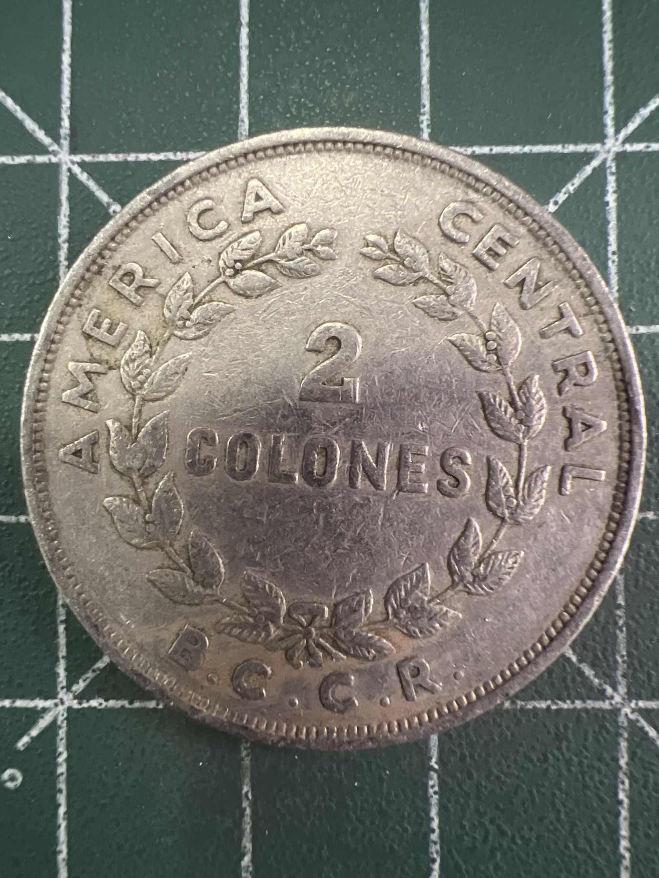 第487期 硬币专场 （无押金，捡漏，全场50包邮，偏远地区除外，接收代拍业务） 哥斯达黎加2克朗