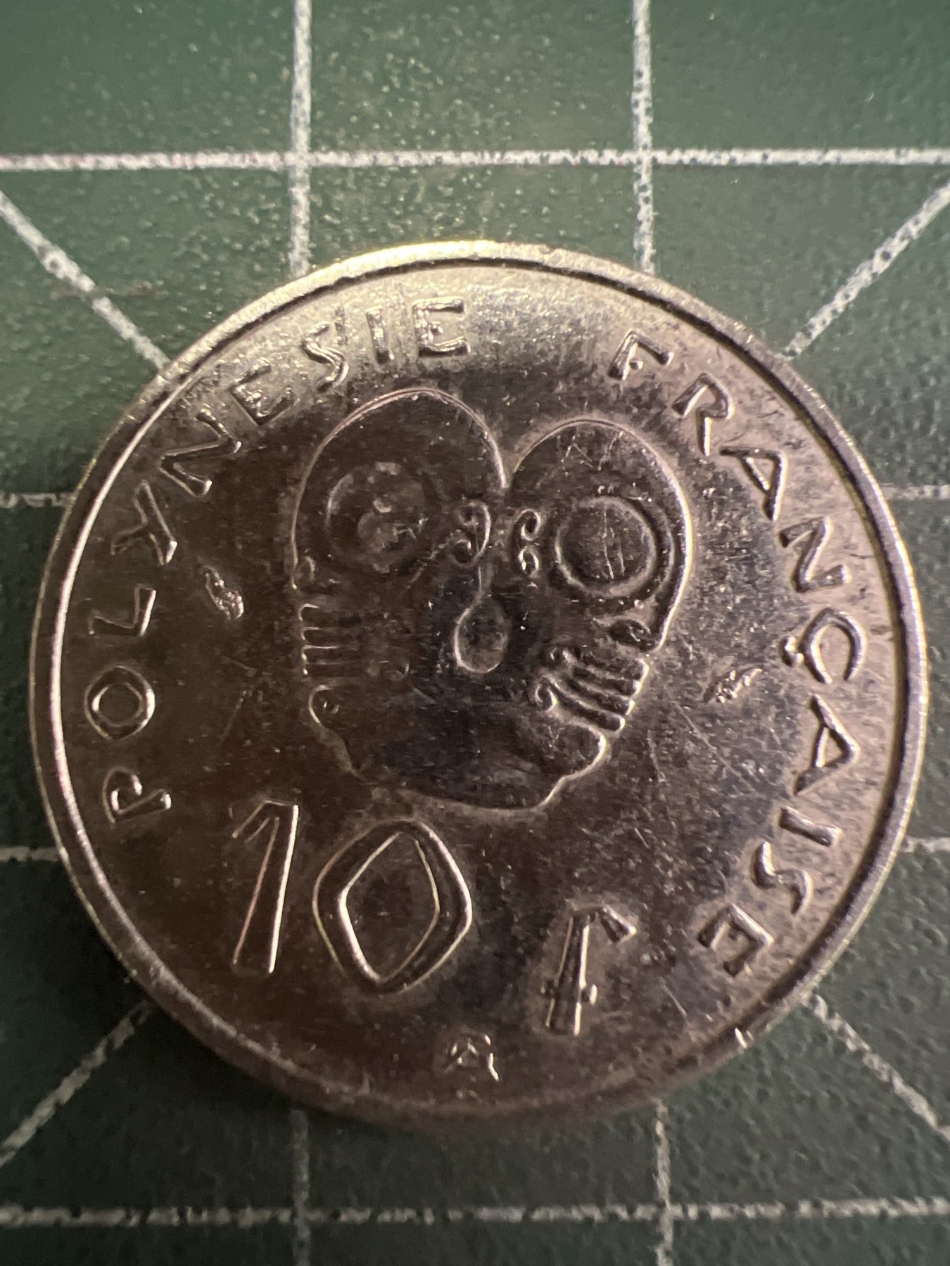 第544期  硬币专场 （无押金，捡漏，全场50包邮，偏远地区除外，接收代拍业务） 法属波利尼西亚10法郎