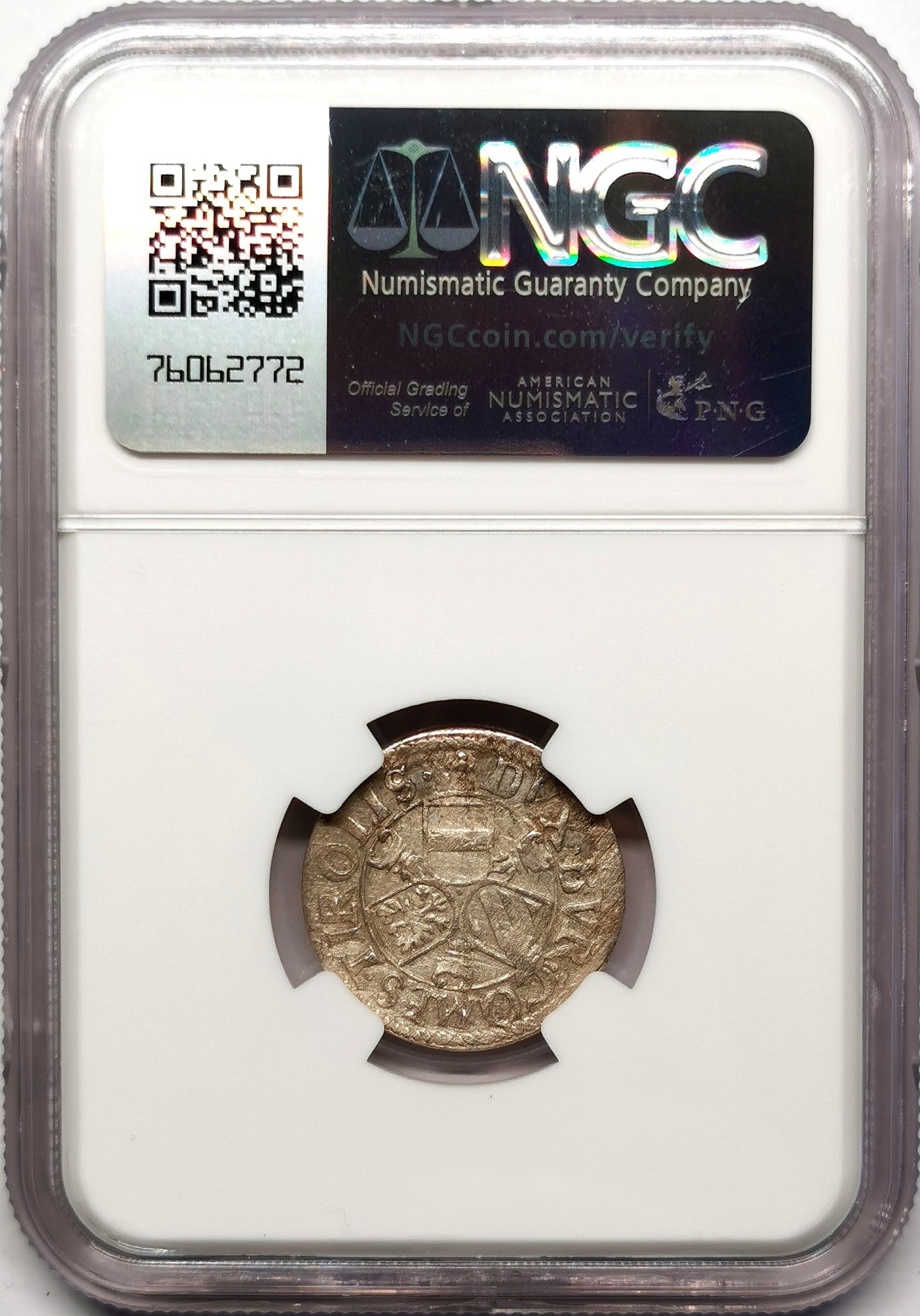 凡希社世界钱币微拍第二百五十七期（感恩专场） 1564-95神罗3K银辅币NGC-UNCD