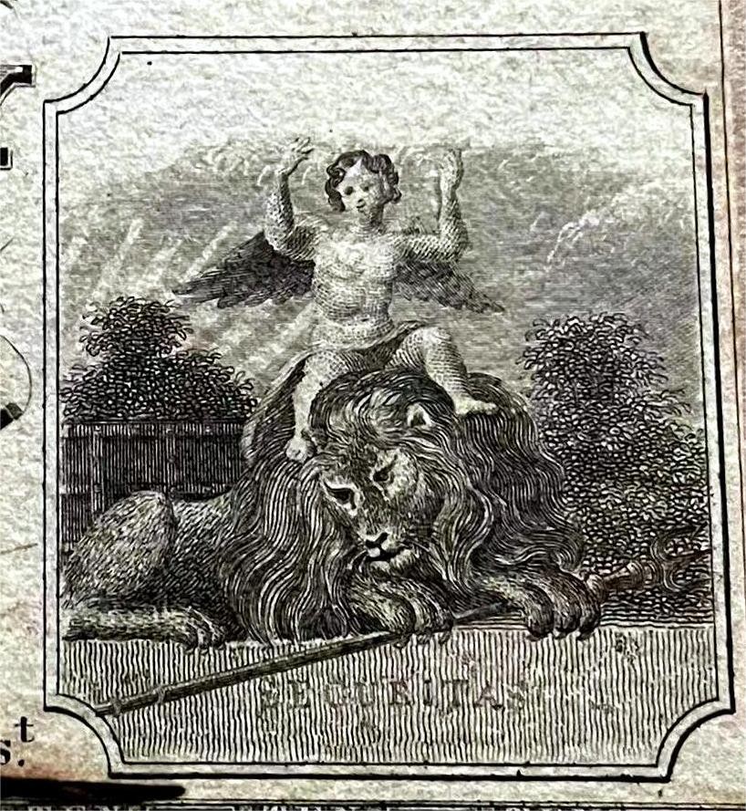 【Blue Auction】✨世界纸币精拍第406期【精】 【手签实钞 罕见品种】美国 纽约 早期 1838年10美金 双面设计精美 发行量仅1万张 UNC 该品相非常难得（近200年了 角自然轻微磨圆）