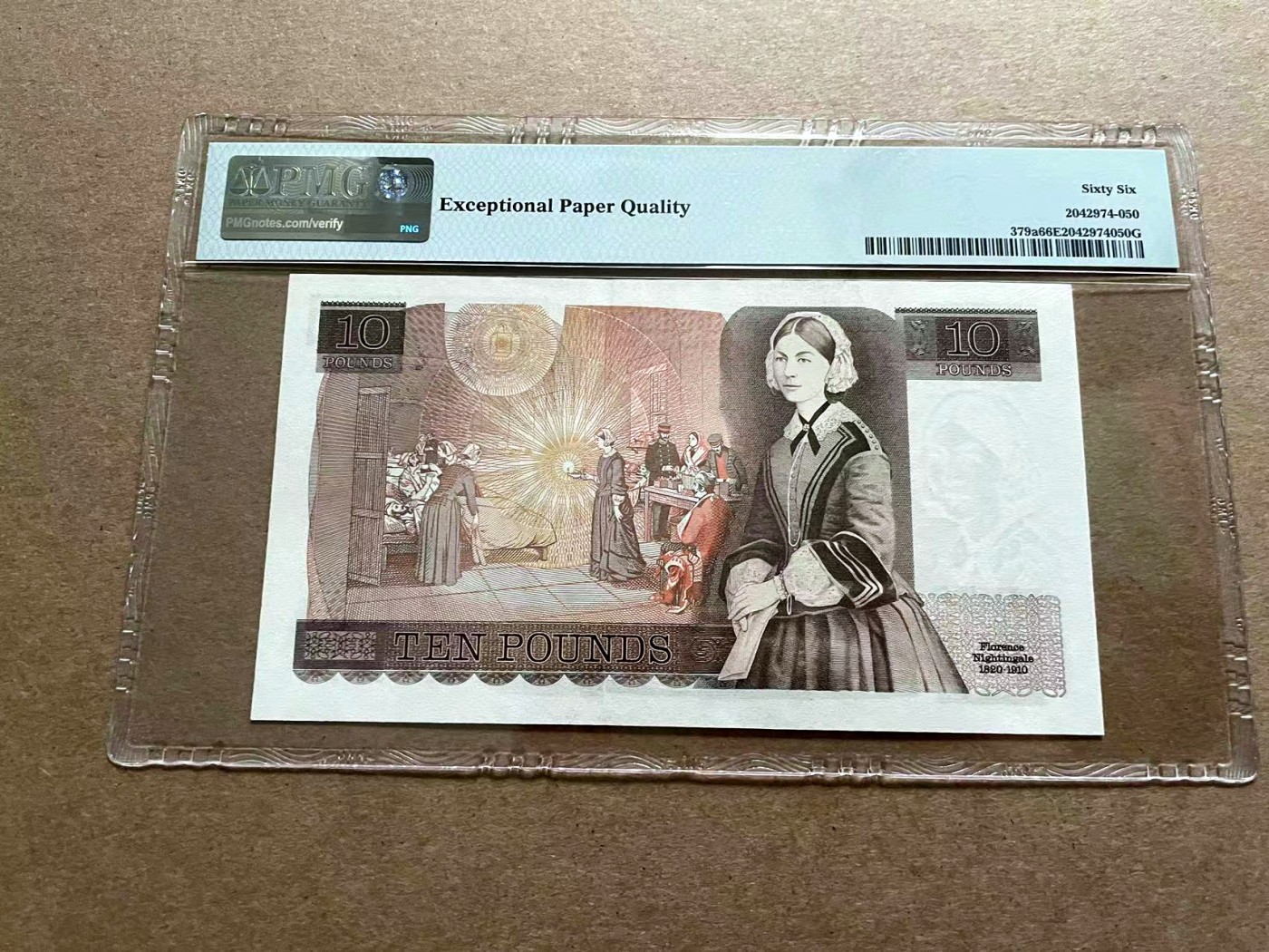 【Blue Auction】✨世界纸币精拍第406期【精】 英国 D序列 1975-80年10镑 PMG66EPQ 