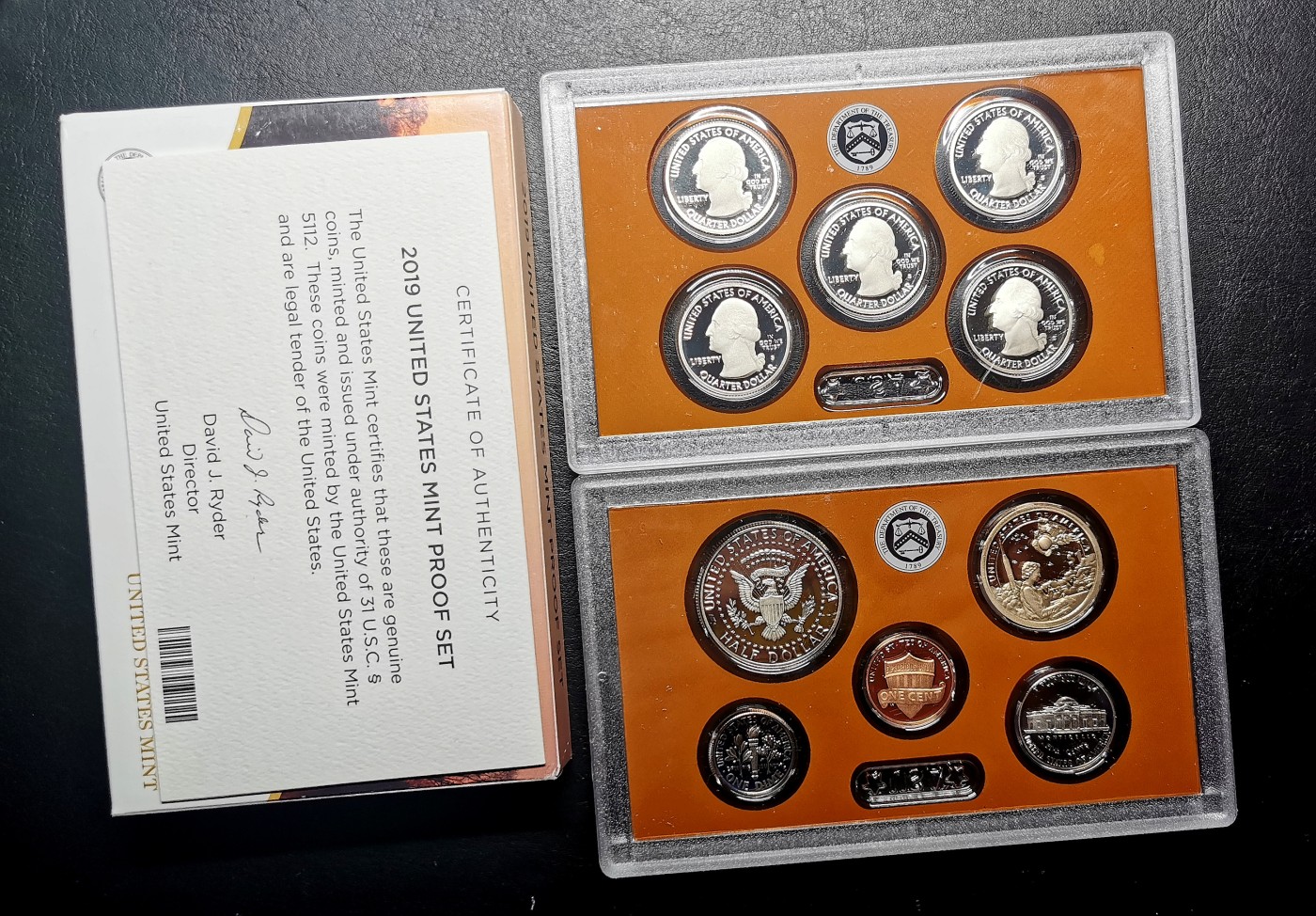 凡希社世界钱币微拍第二百五十七期（感恩专场） 2019美国精铸PS十枚装