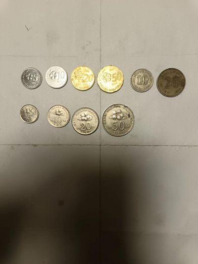 【20231217】非全新硬币第四场 - 马来西亚硬币10枚各为不同