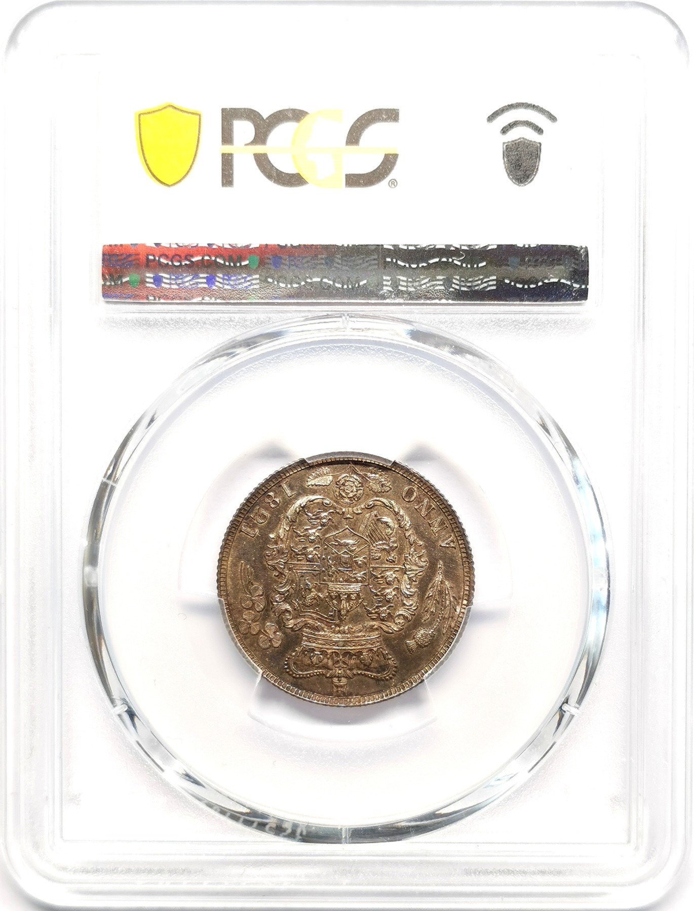 凡希社世界钱币微拍第二百五十七期（感恩专场） 1821英国乔四先令PCGS-AU58深色五彩！