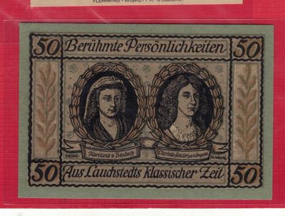 德国1921年50芬尼 紧急状态币 欧洲纸币 实物图 UNC - 德国1921年50芬尼 紧急状态币 欧洲纸币 实物图 UNC