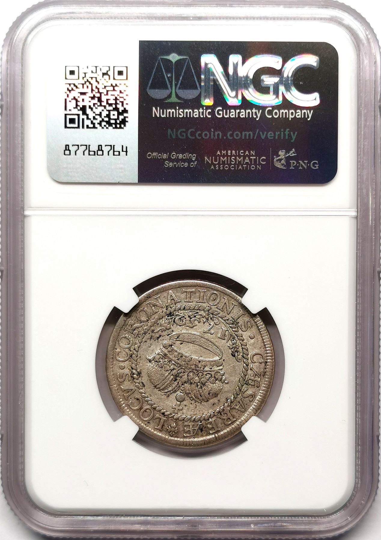 凡希社世界钱币微拍第二百五十七期（感恩专场） 1752德国亚琛16M银币NGC-XFD