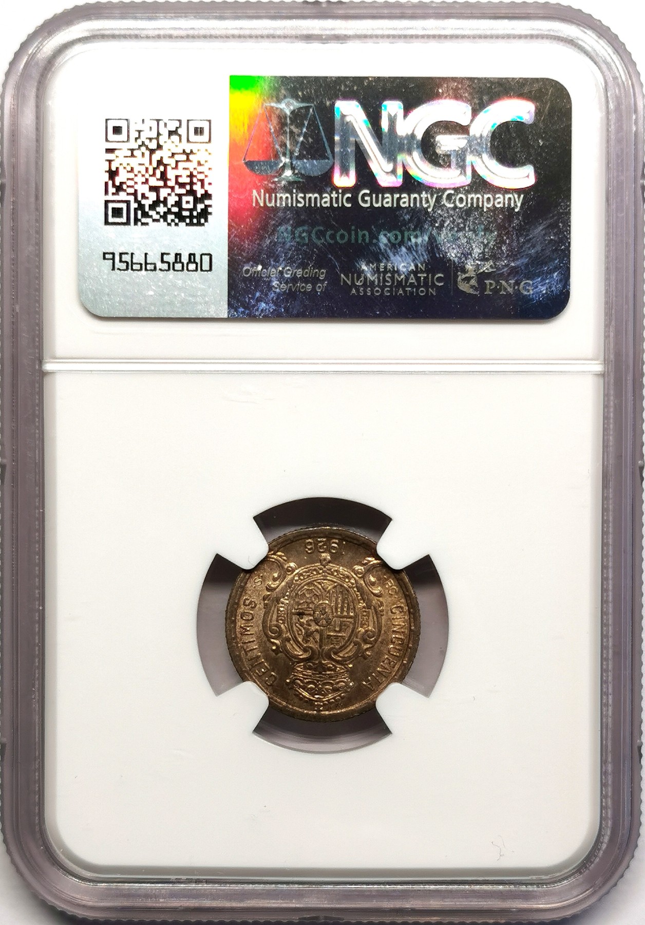 凡希社世界钱币微拍第二百五十七期（感恩专场） 1926西班牙50分银币NGC-MS62