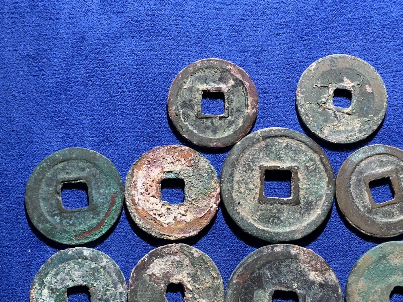 《竞宝斋》第224场-周日，周一，周二 3场 (全场包邮) 20枚一组 北宋铜钱 漂亮原味