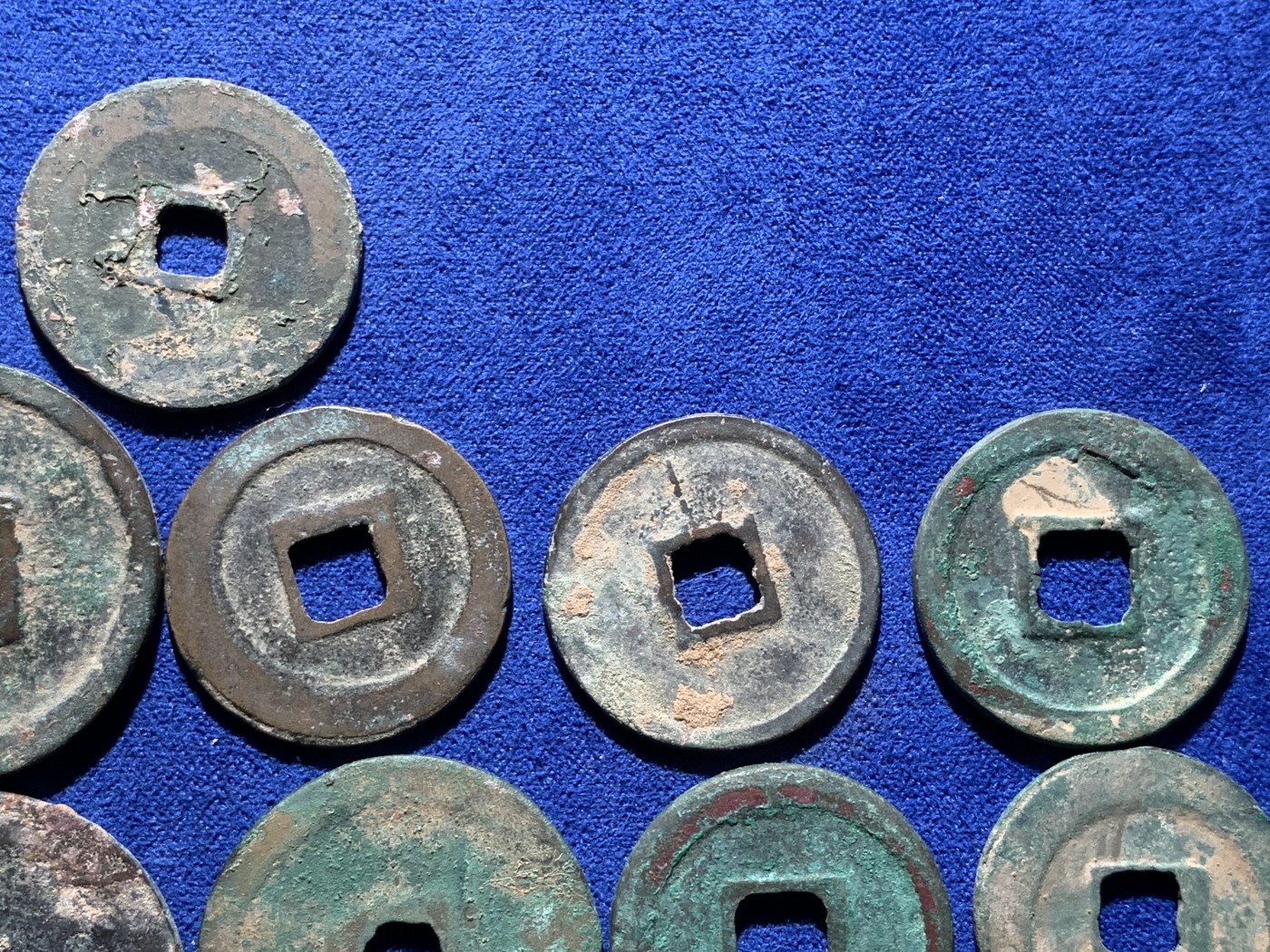 《竞宝斋》第224场-周日，周一，周二 3场 (全场包邮) 20枚一组 北宋铜钱 漂亮原味