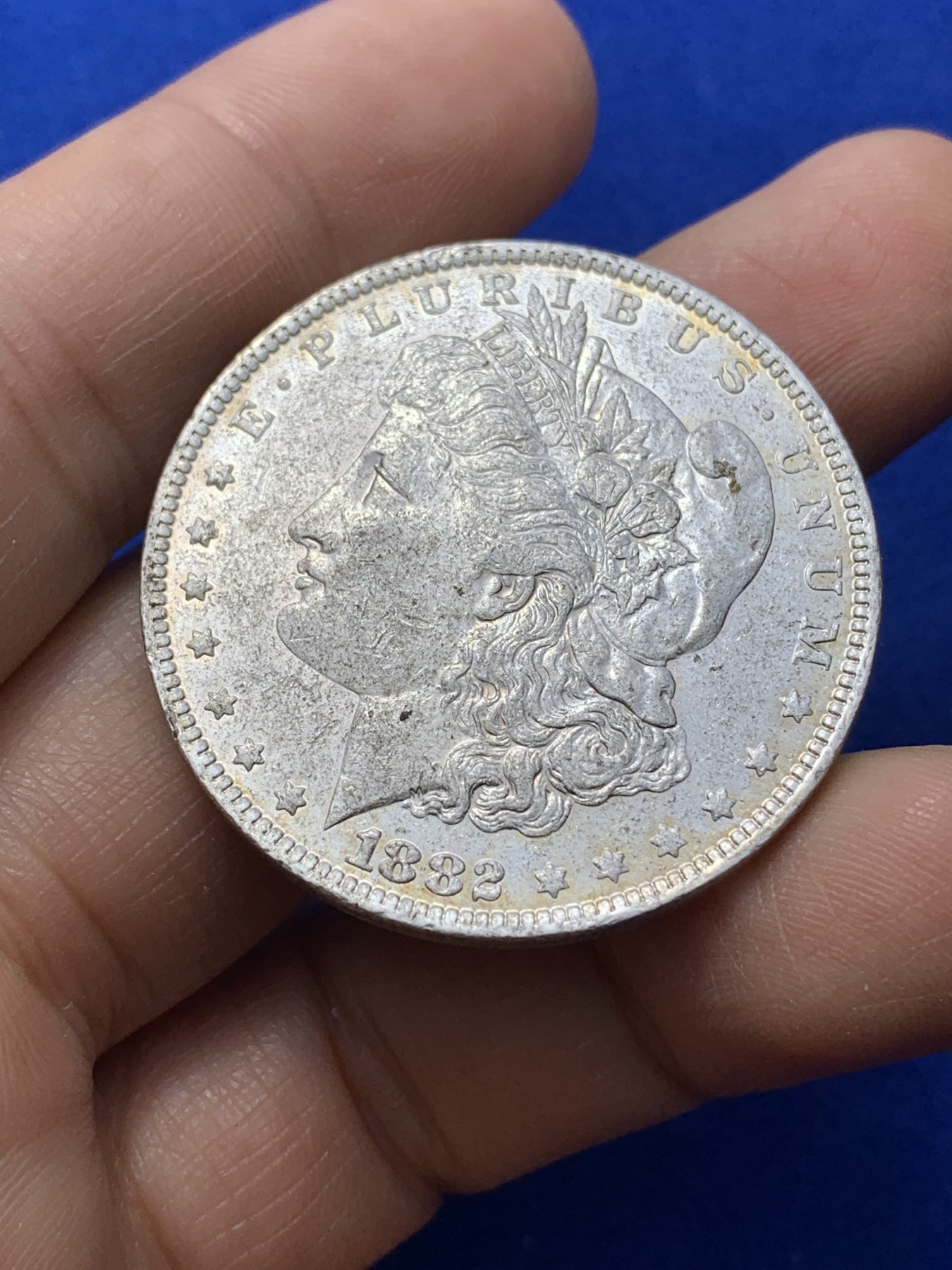 《竞宝斋》第224场-周日，周一，周二 3场 (全场包邮) 美国1882年摩根银币