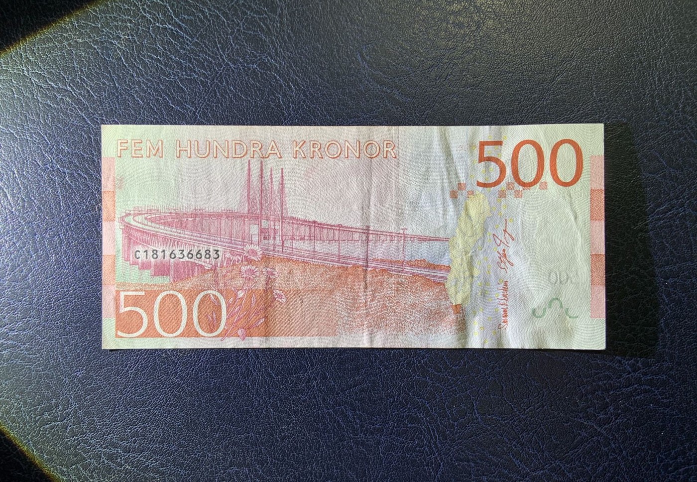 收藏联盟Quantum Auction 第312期拍卖  瑞典2015年500克朗 品相AU-  女高音歌唱家 比尔吉特 · 尼尔森