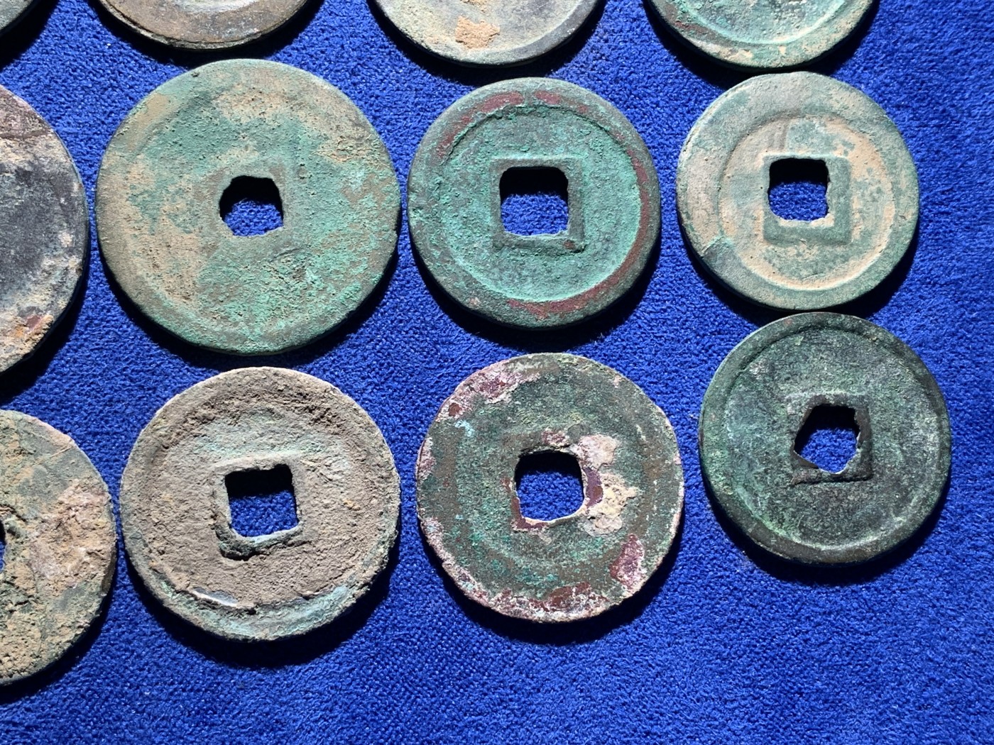 《竞宝斋》第224场-周日，周一，周二 3场 (全场包邮) 20枚一组 北宋铜钱 漂亮原味