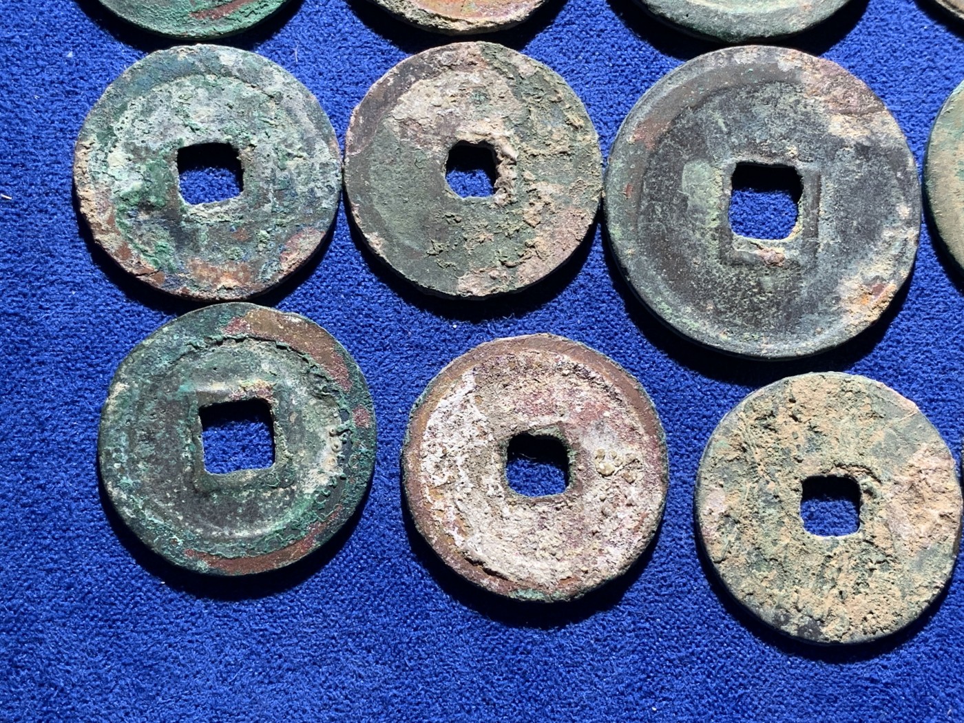 《竞宝斋》第224场-周日，周一，周二 3场 (全场包邮) 20枚一组 北宋铜钱 漂亮原味